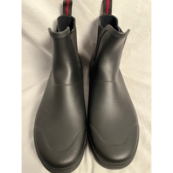 Tretorn Chelsea Rain Boots Women’s 9 Black Waterproof New - Picture 4 of 8
